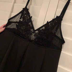 Dark navy formal dress